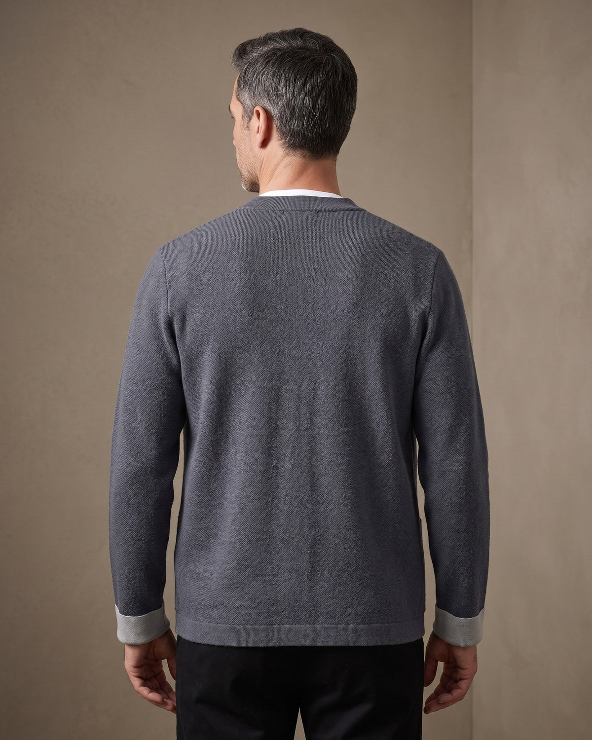 Xavier Cashmere Mandarin Jacket